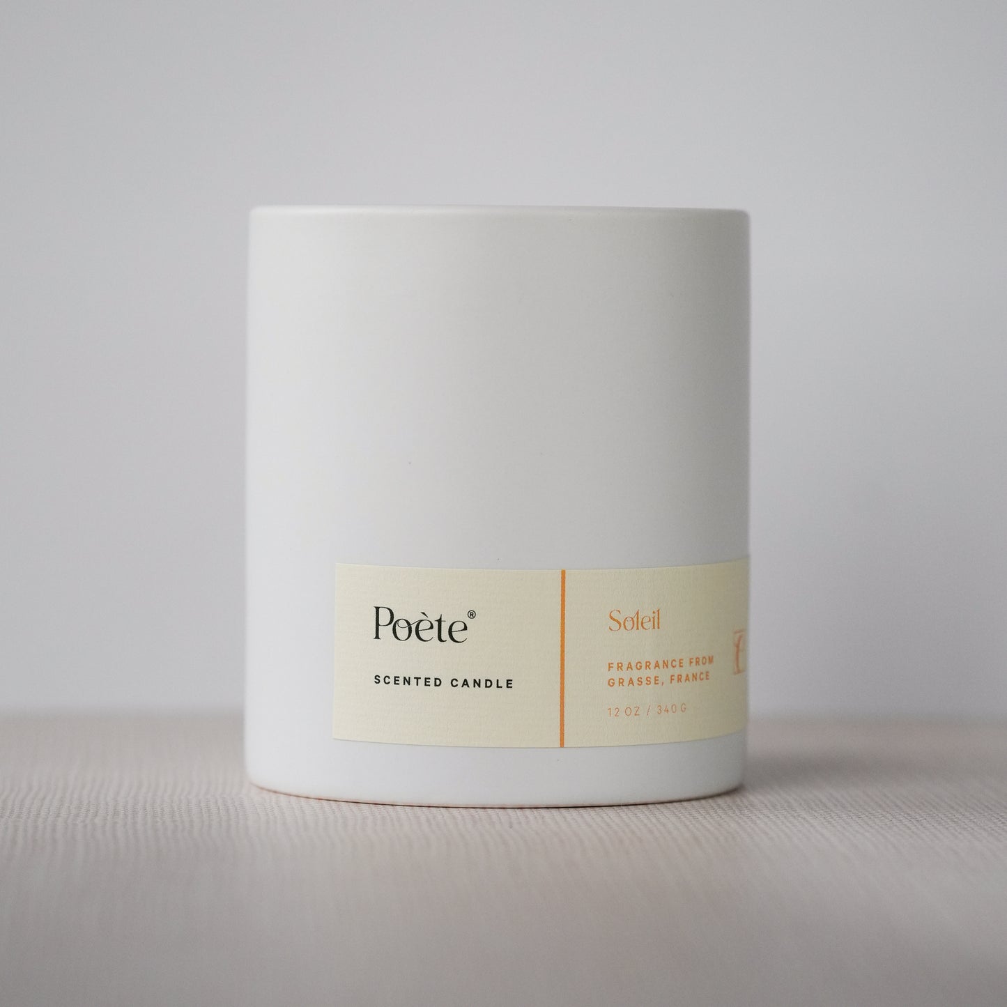 Large Scented Candle — Soleil