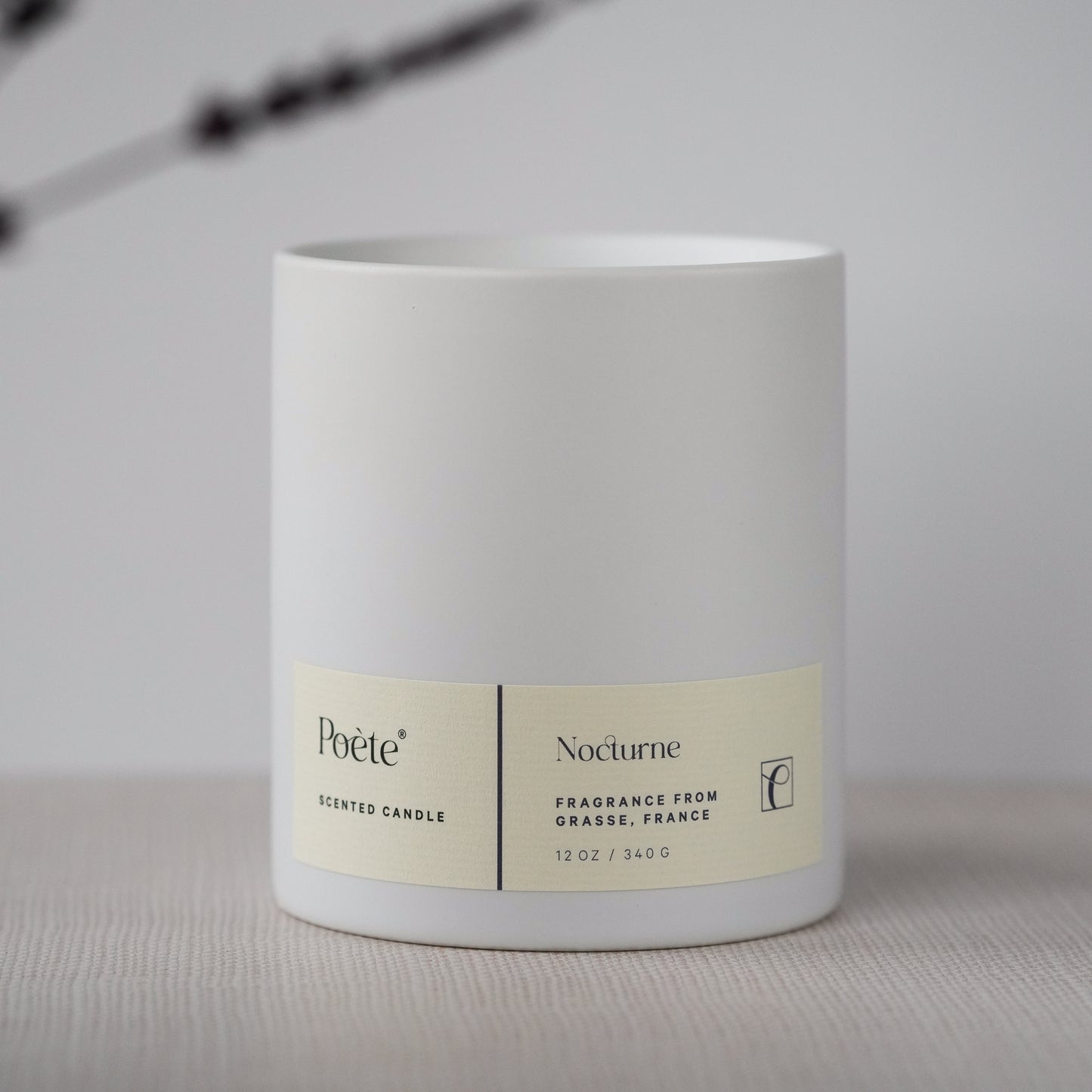 Large Scented Candle — Nocturne