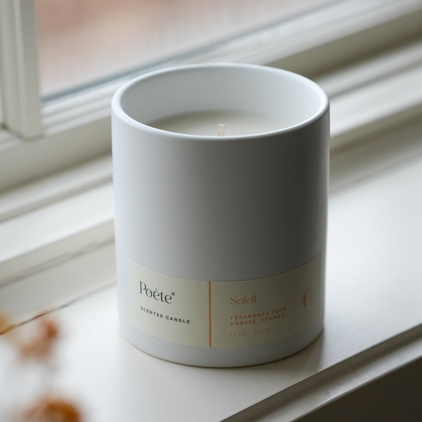 Large Scented Candle — Soleil