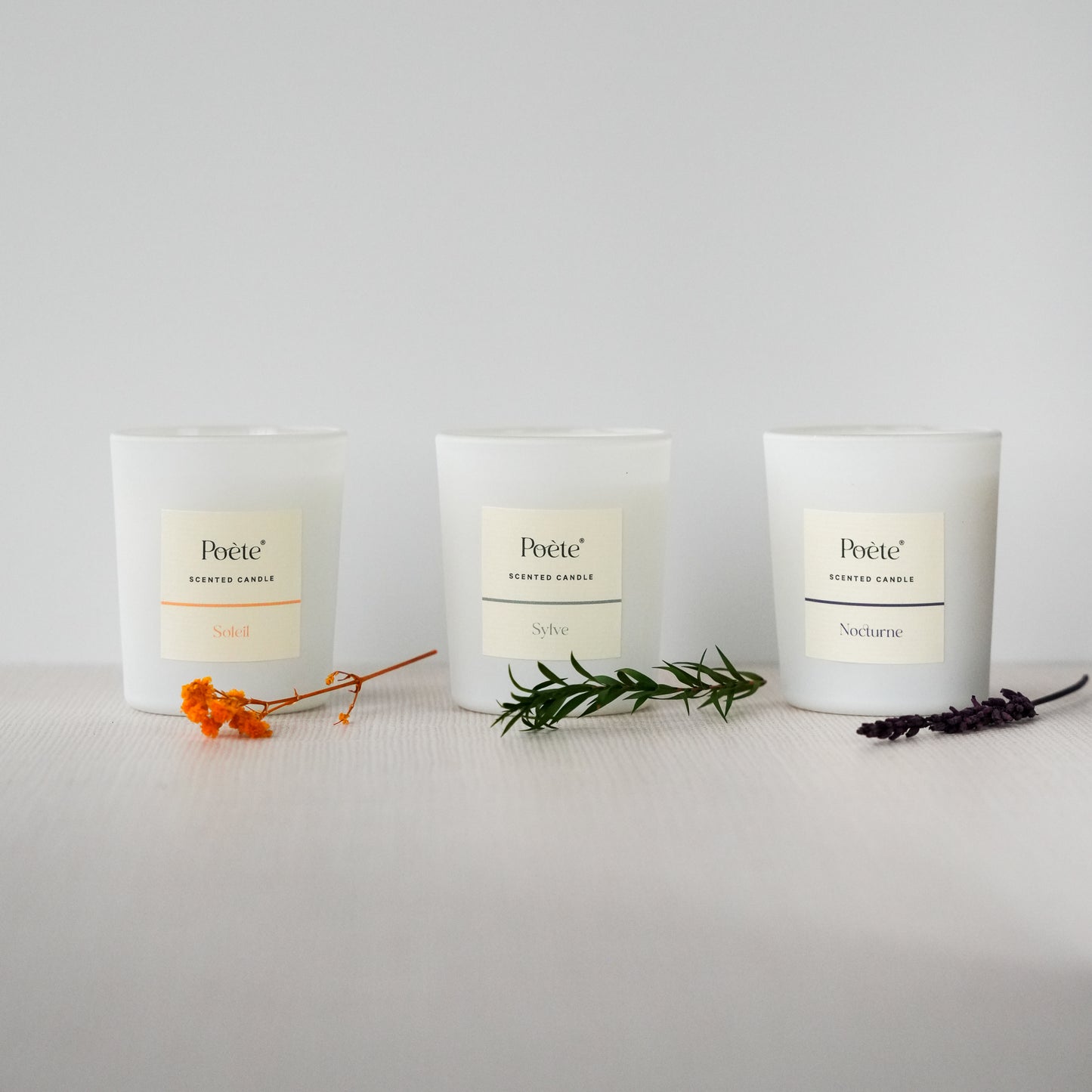Candle Trio — Rituels de Provence