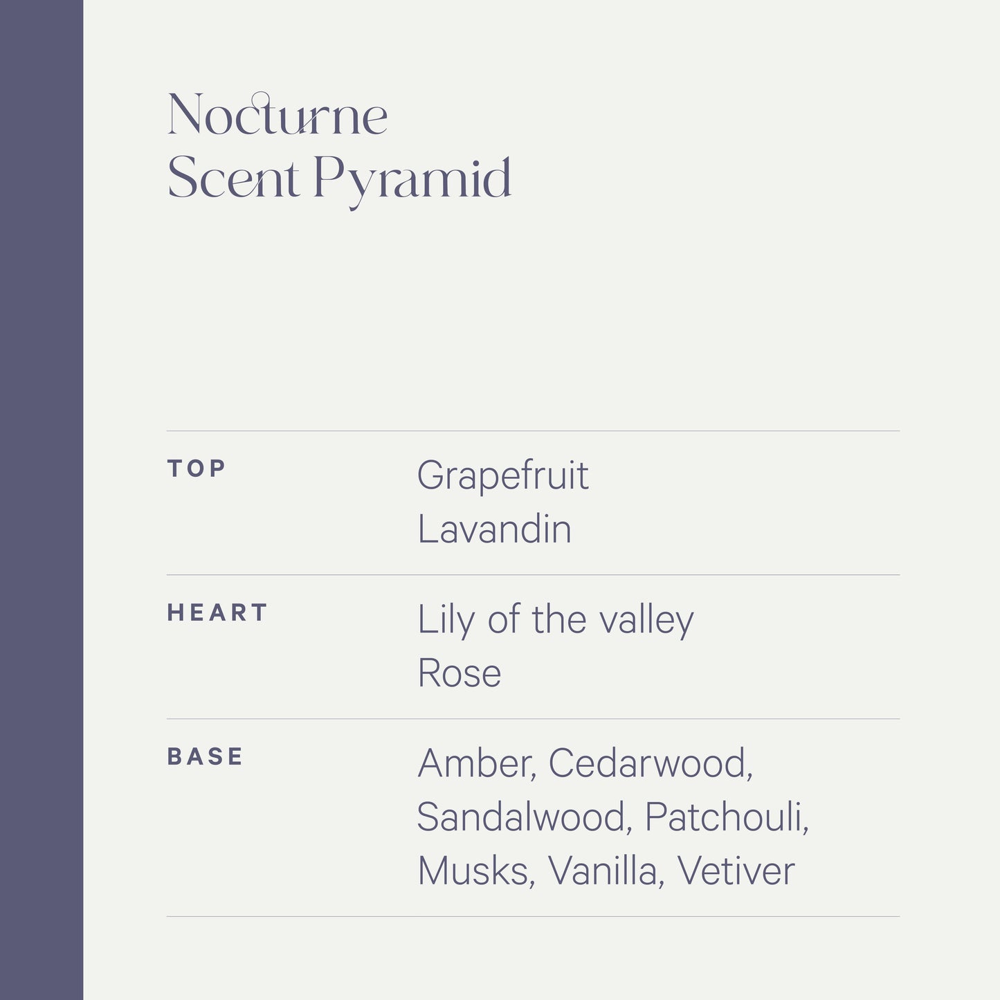 Large Scented Candle — Nocturne