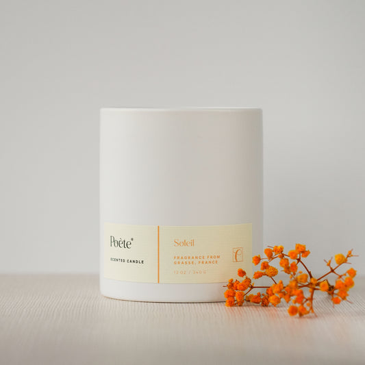 Large Scented Candle — Soleil